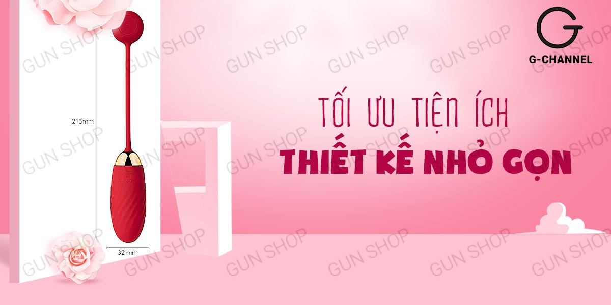 Đại lý Trứng rung điều khiển bằng ứng dụng rung mạnh sạc điện - Svacom Ella  giá tốt