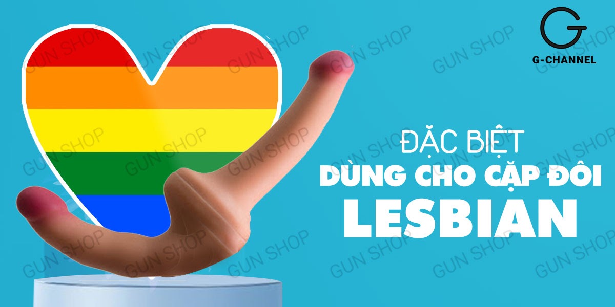 Dương vật giả 2 đầu mềm mại đấng mày râu thăng hoa Holy Dong