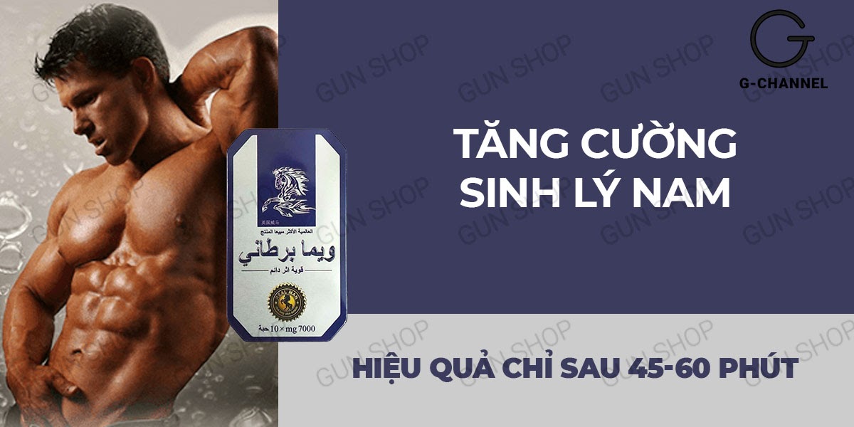 Nhập sỉ Ngựa Thái chính hãng thuốc cường dương kéo dài thời gian cho Nam hộp 10 viên hàng xách tay