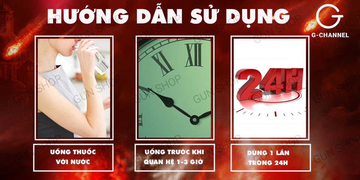 Oxetine 60mg cường dương tăng cường sinh lực hiệu quả 4 viên