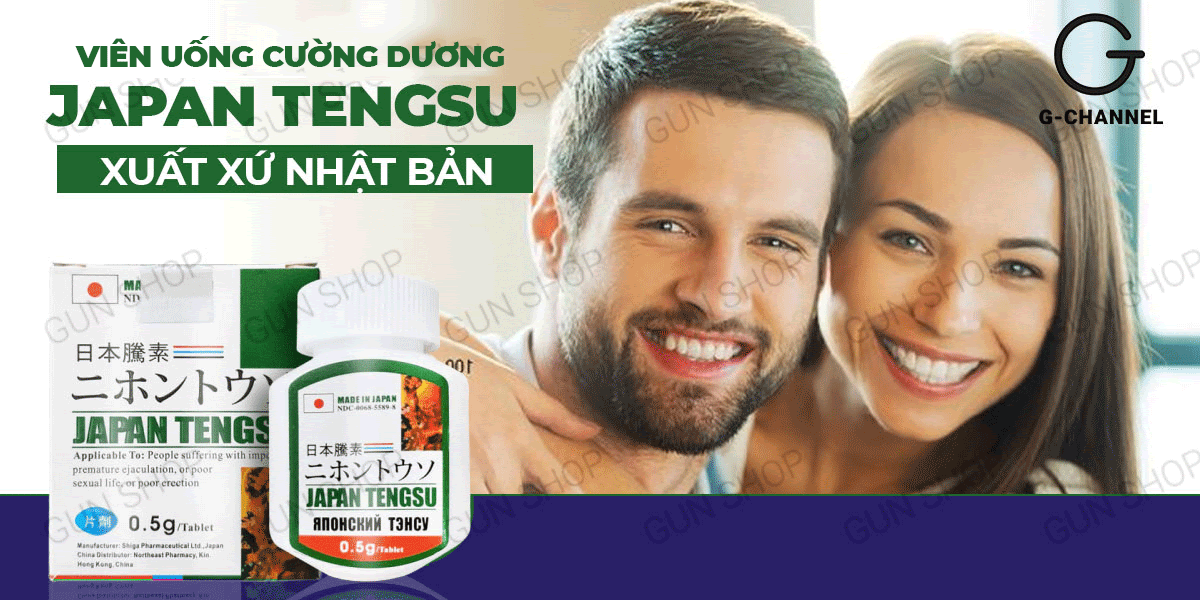 Viên Uống Tengsu Tăng Cường Sinh Lý Cương Dương Hộp 16 Viên
