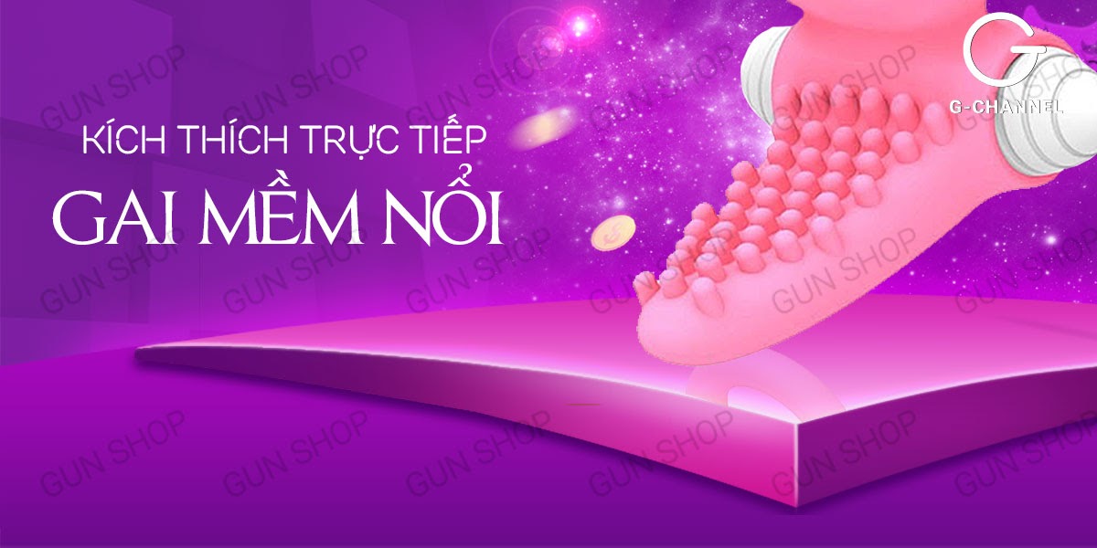 Giá sỉ Vòng rung tăng khoái cảm Aichao - Rung mạnh gai nổi lớn pin  loại tốt