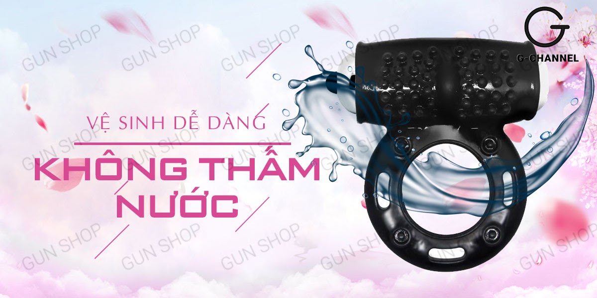 Vòng rung 10 chế độ rung Baile Power Ring kích thích mạnh mẽ