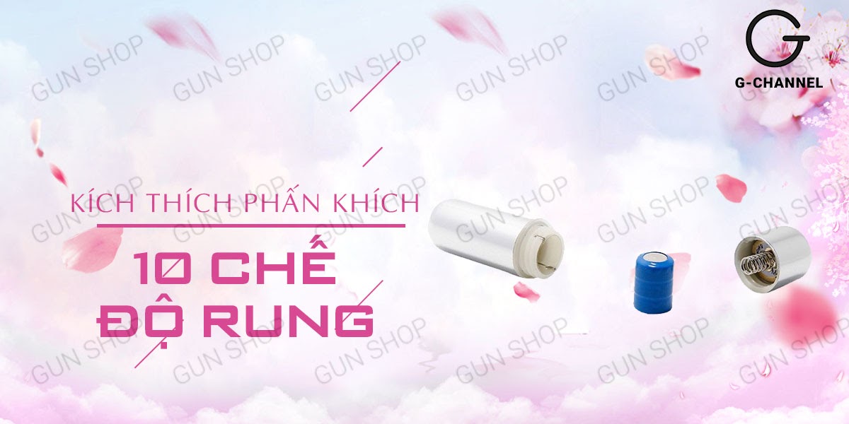 Vòng rung 10 chế độ rung Baile Power Ring kích thích mạnh mẽ