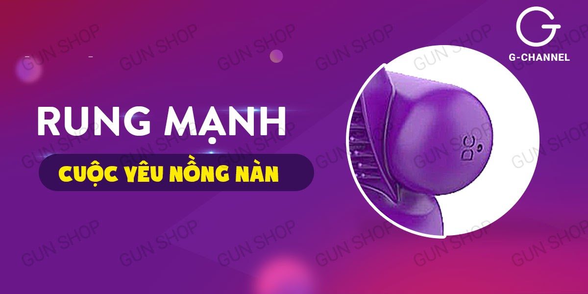 Vòng rung gai nổi sạc điện tăng khoái cảm mạnh mẽ Vibrating