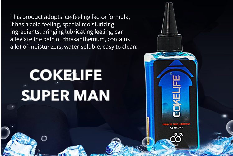 Bảng giá Gel bôi trơn Cokelife Super Man xanh mát lạnh 85g gel hậu môn cho gay nhập khẩu