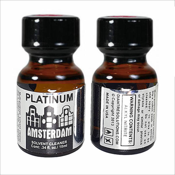 Phân phối Amsterdam Platinum poppers 10ml made in USA Mỹ chính hãng xịn mạnh cho Top Bot cao cấp
