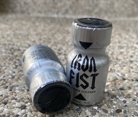 Chai hít cho Gay Sex Iron Fist Silver 10ml chính hãng Mỹ USA PWD