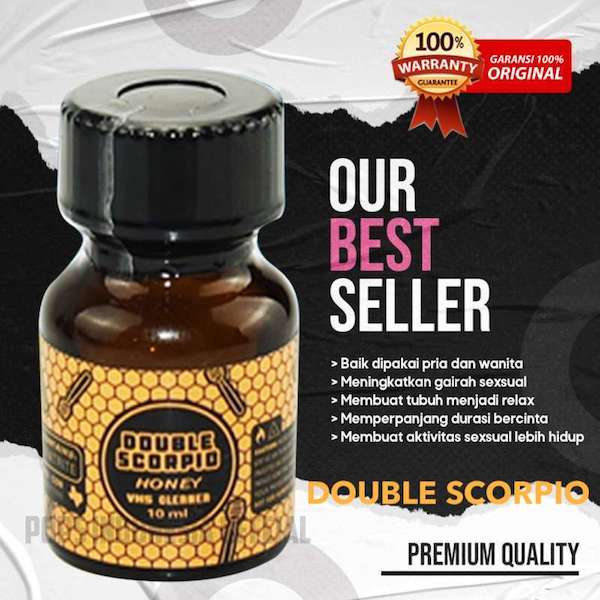 Shop bán Popper Double Scorpio Honey Gold 10ml bọ cạp vàng chính hãng Mỹ giá sỉ