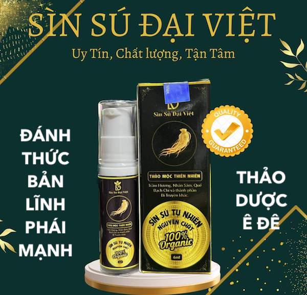 Thông tin Sìn sú Đại Việt 6ml dạng xịt cao thảo dược chính hãng chuẩn nước nguyên chất giá tốt