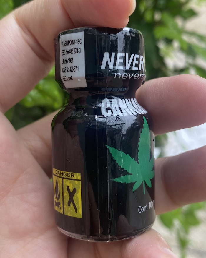 Review Popper Cannabis 10ml Never Fake It chính hãng Mỹ dành cho Top Bot hàng mới về