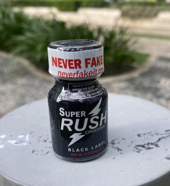 Cung cấp Popper Super Rush Black Label 10ml chính hãng Mỹ USA PWD nhập khẩu