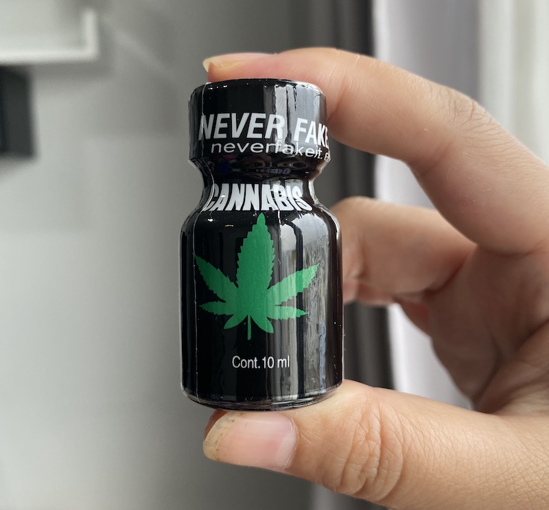 Đánh giá Popper Cannabis 10ml Never Fake It chính hãng Mỹ dành cho Top Bot loại tốt