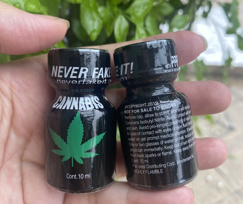 Phân phối Popper Cannabis 10ml Never Fake It chính hãng Mỹ dành cho Top Bot tốt nhất