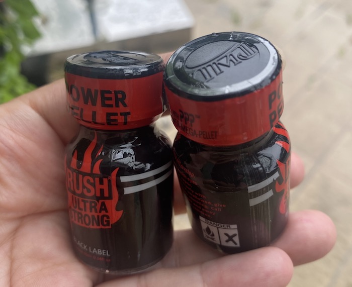 Popper giá rẻ Rush Ultra Strong Black Label 10ml chính hãng Mỹ USA PWD
