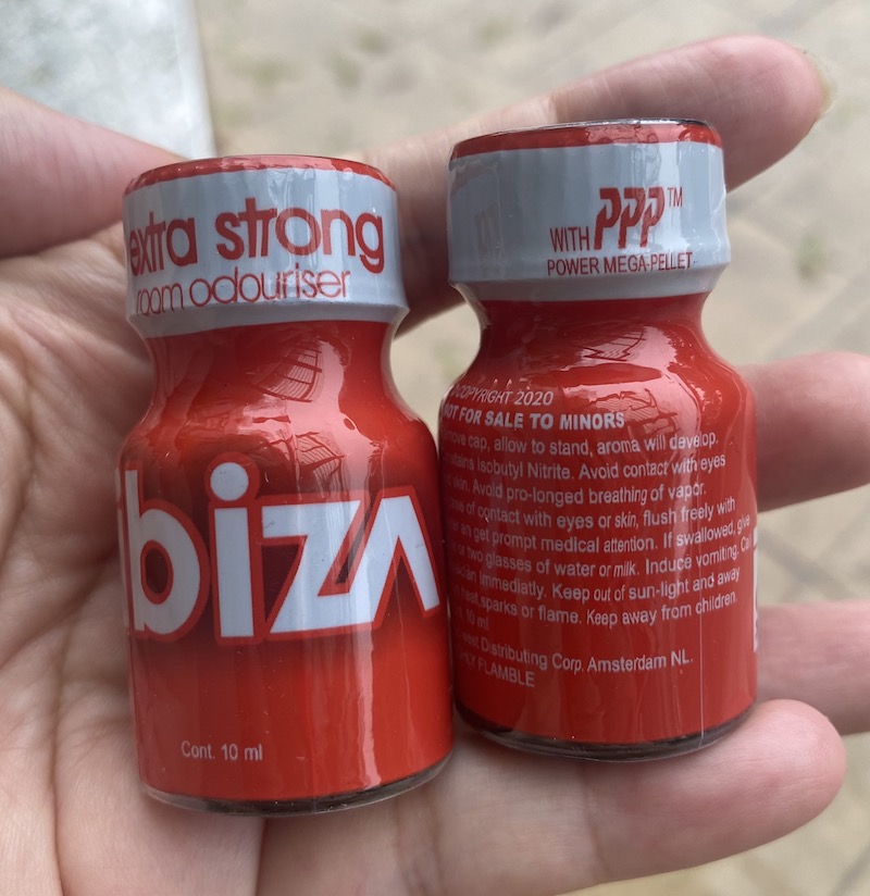 Poppers Ibiza 10ml chính hãng Mỹ PWD dành cho Top Bot mạnh nhất