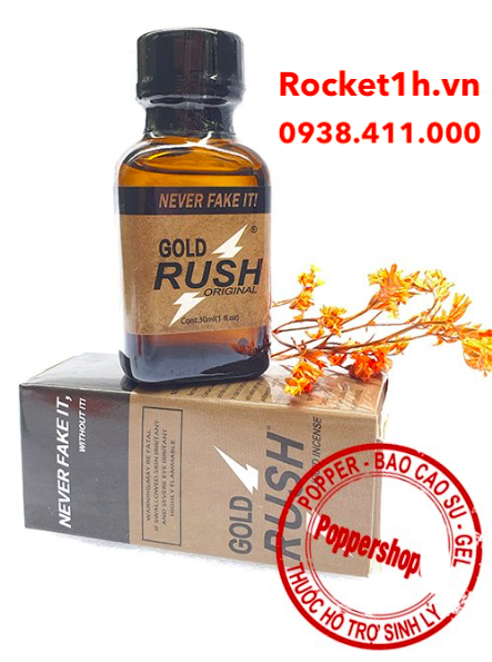 Sỉ Popper Gold Rush Liquid Incense 30ml nhập khẩu
