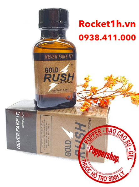 Poppper GOLD RUSH Liquid Incense 30ml