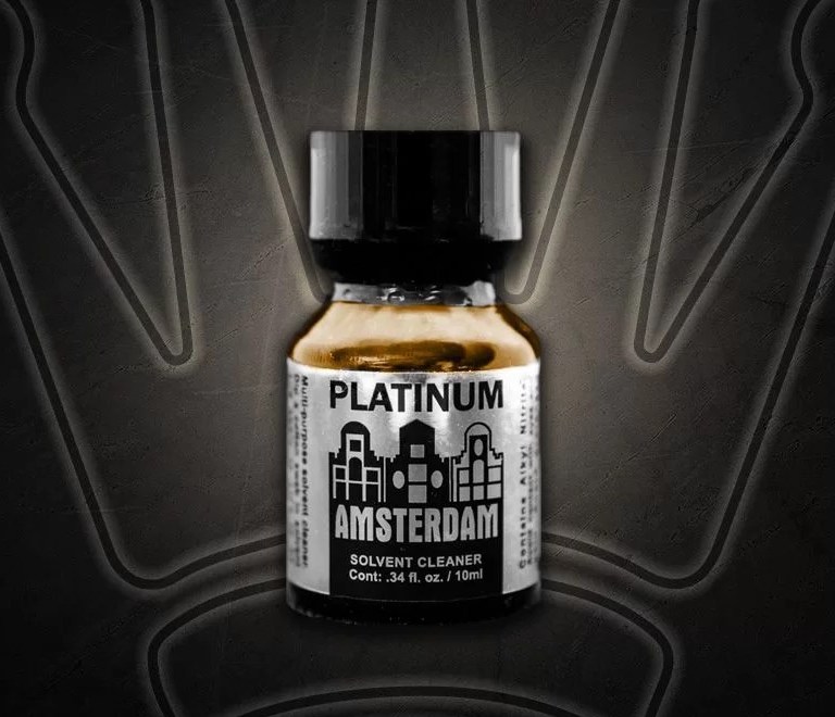 Phân phối Amsterdam Platinum poppers 10ml made in USA Mỹ chính hãng xịn mạnh cho Top Bot cao cấp