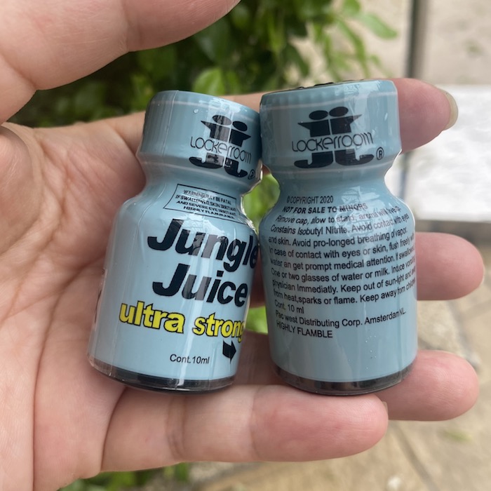 Chai hít kích thích Jungle Juice Ultra Strong 10ml chính hãng Mỹ USA PWD