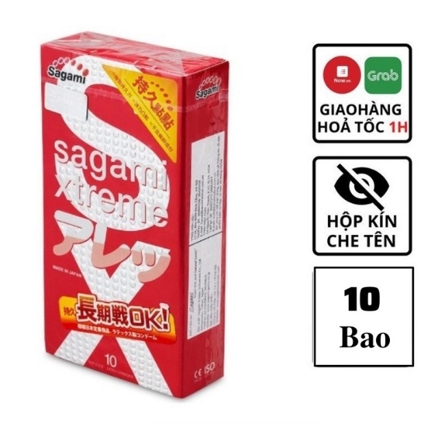 Nơi bán Bao Cao Su Sagami Xtreme Feel Long 10s tốt nhất