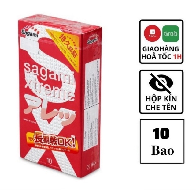 Kho sỉ Bao Cao Su Sagami Xtreme Feel Long 10s cao cấp