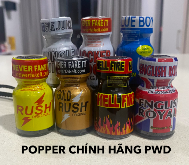 Popper Đà Lạt Lâm Đồng chính hãng Mỹ USA shop bán poppers mạnh giá rẻ