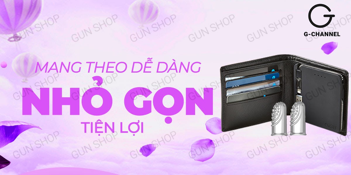 Shop bán Bao cao su 2 ngón tay ngắn Aichao - Gân gai nổi - Hộp 2 cái mới nhất