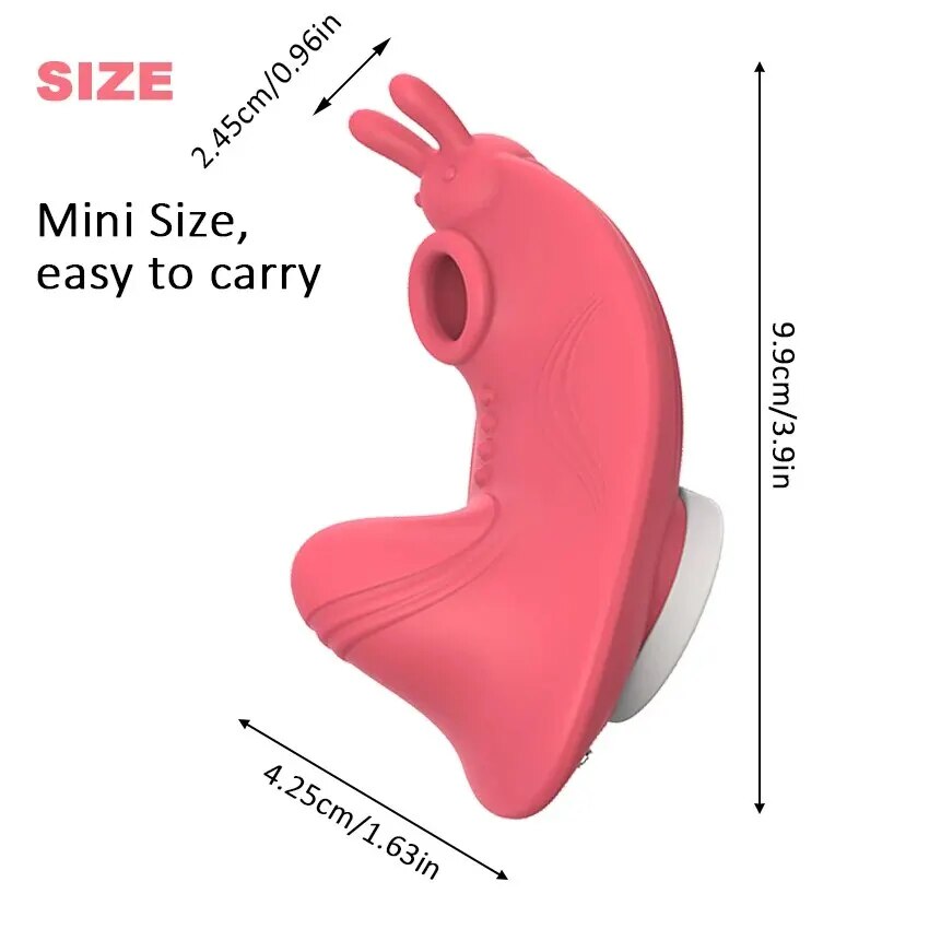 Vibrator Mini dapat dipakai untuk wanita aplikasi pengisap klitoris Bluetooth pengendali jarak jauh Vibro pada celana seksi mainan seks dewasa Stimulator| |   