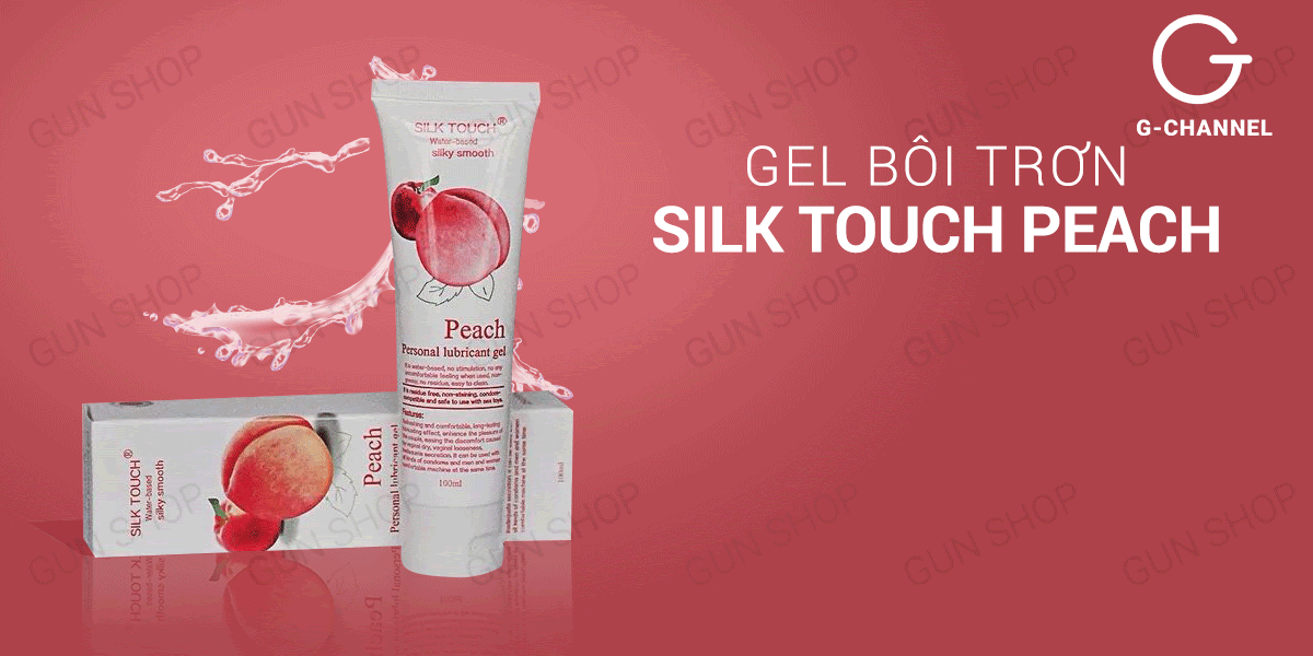  Thông tin Gel bôi trơn hương đào - Silk Touch - Chai 100ml giá rẻ