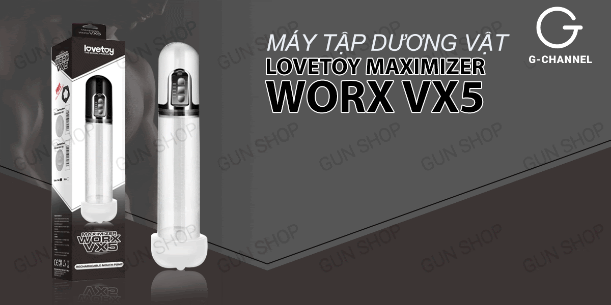  Shop bán Máy tập dương vật tự động cao cấp - Lovetoy Maximizer Worx VX5 tốt nhất