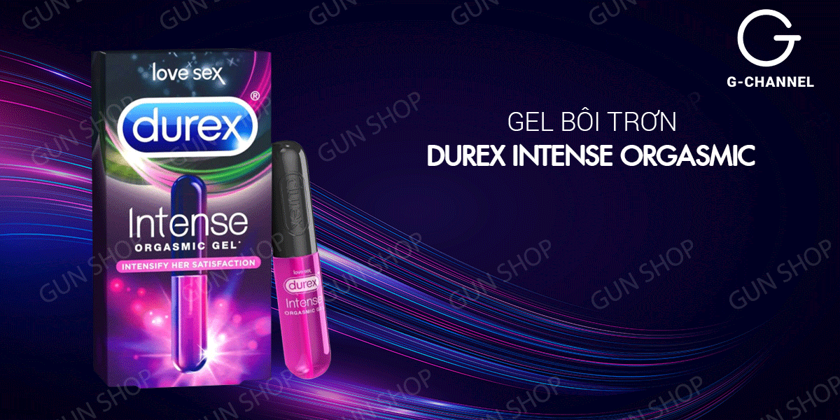  Đại lý Gel bôi trơn kích thích và tăng khoái cảm nữ - Durex Intense Orgasmic - Chai 10ml giá sỉ