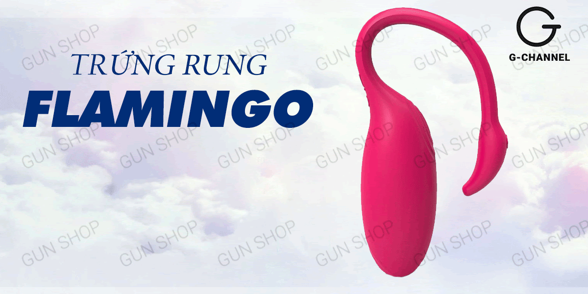 Cửa hàng bán Trứng rung thiên nga Flamingo điều khiển từ xa bằng điện thoại hàng mới về