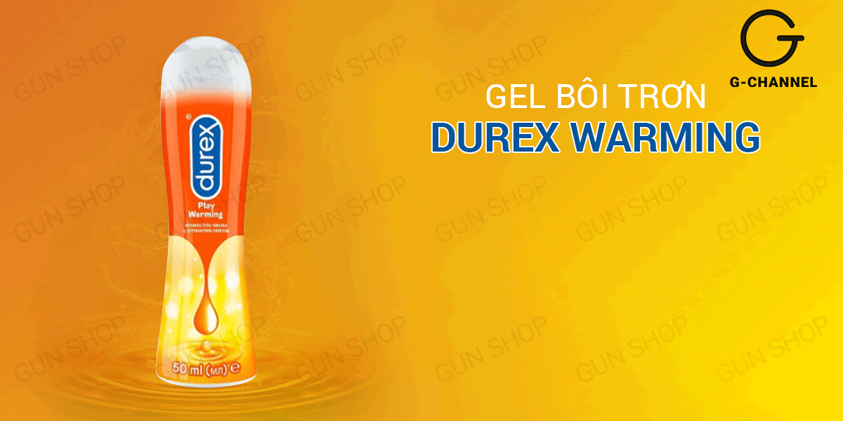  Nơi bán Gel bôi trơn nóng ấm - Durex Warming - Chai 100ml tốt nhất