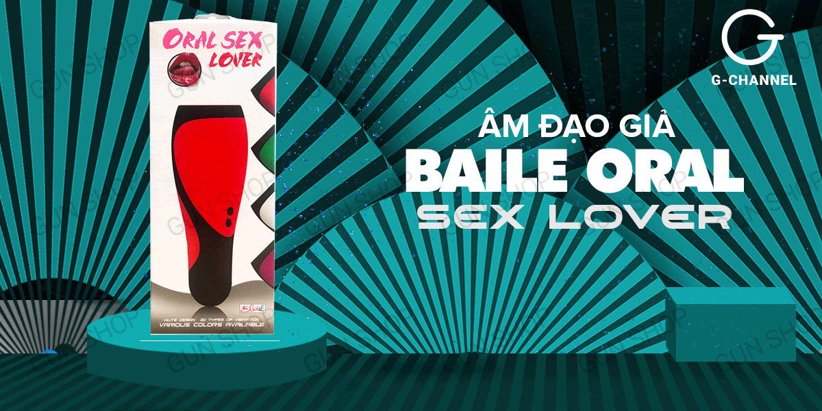  Cửa hàng bán Âm đạo giả 30 chế độ rung dùng pin - Baile Oral Sex Lover hàng xách tay