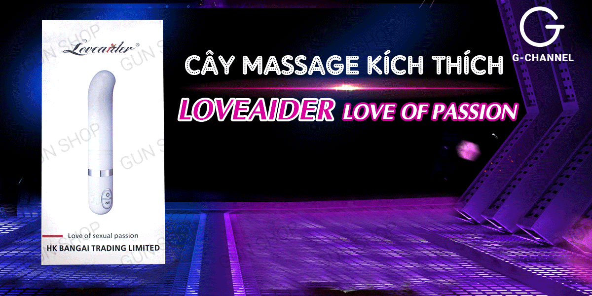  Giá sỉ Máy massage kích thích điểm G pin sạc - Loveaider Love Of Passion giá rẻ