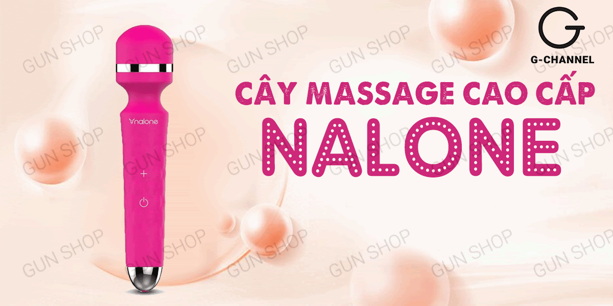 Nhập sỉ Máy massage cao cấp nhiều chế độ rung sạc điện - Nalone Rock hàng mới về