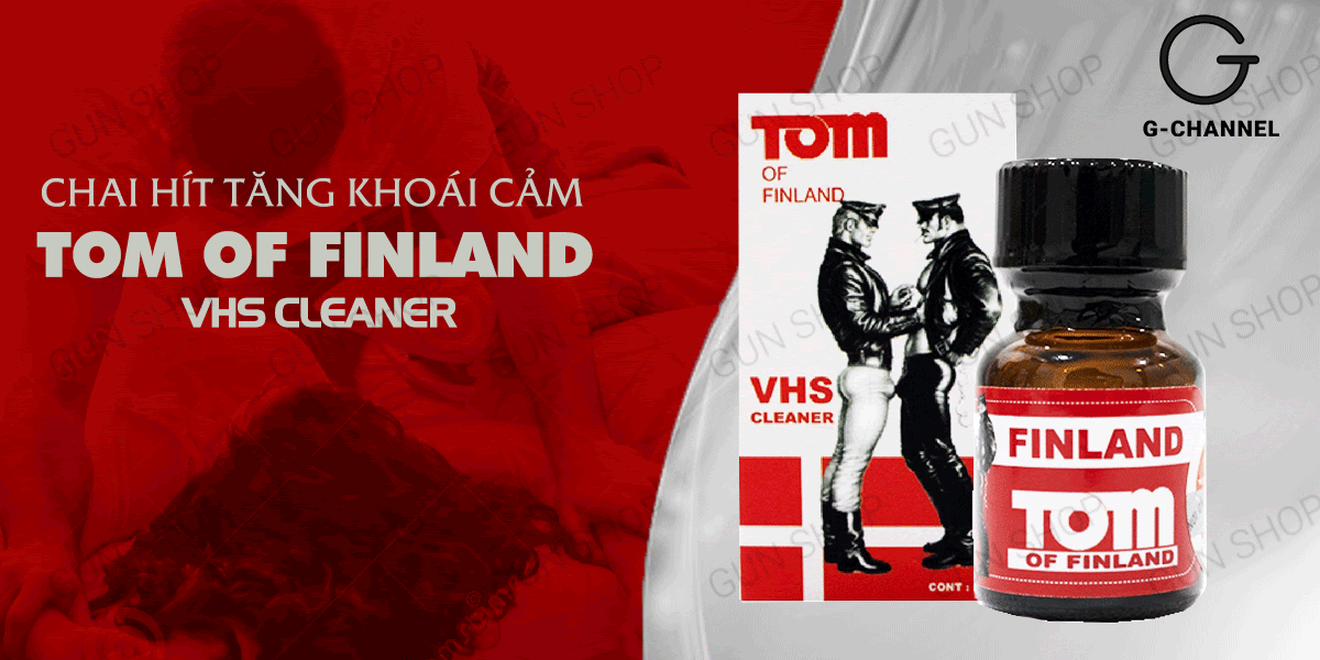  Shop bán Chai hít tăng khoái cảm Popper Tom Of Finland VHS Cleaner - Chai 10ml nhập khẩu