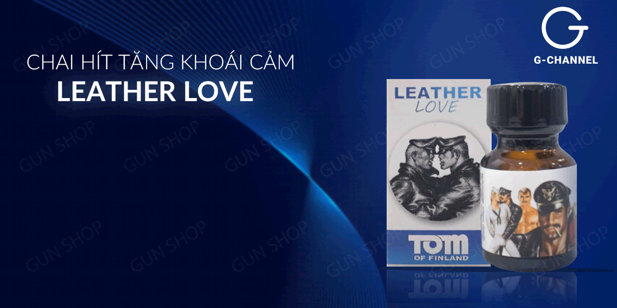  Địa chỉ bán Chai hít tăng khoái cảm Popper Tom Of Finland Leather Love - Chai 10ml giá tốt