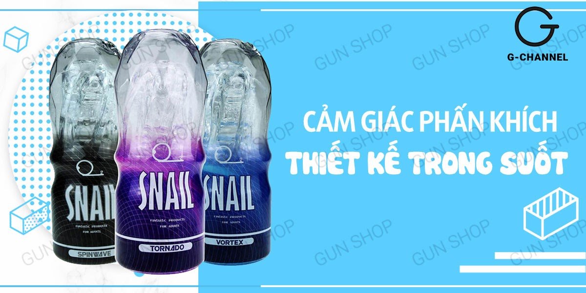  Shop bán Âm đạo giả trong suốt - Snail Cup cốc thủ dâm cao cấp tốt nhất