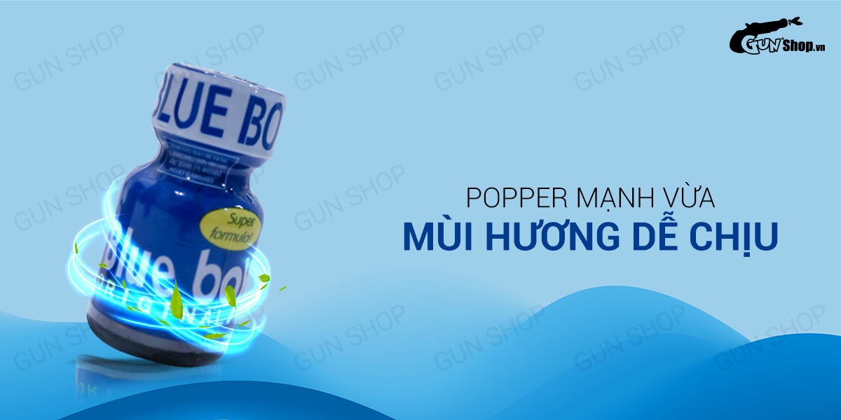  Review Chai hít tăng khoái cảm Popper Blue Boy - Chai 10ml loại tốt