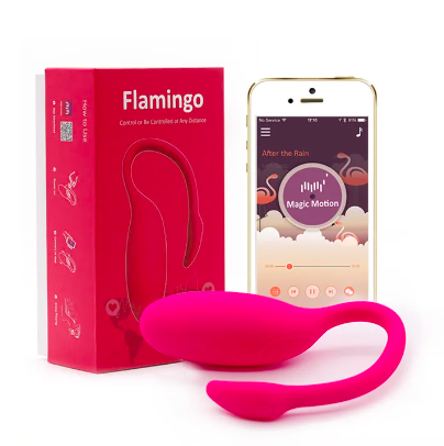 Trứng rung thiên nga Flamingo Magic Motion điều khiển từ xa bằng điện thoại