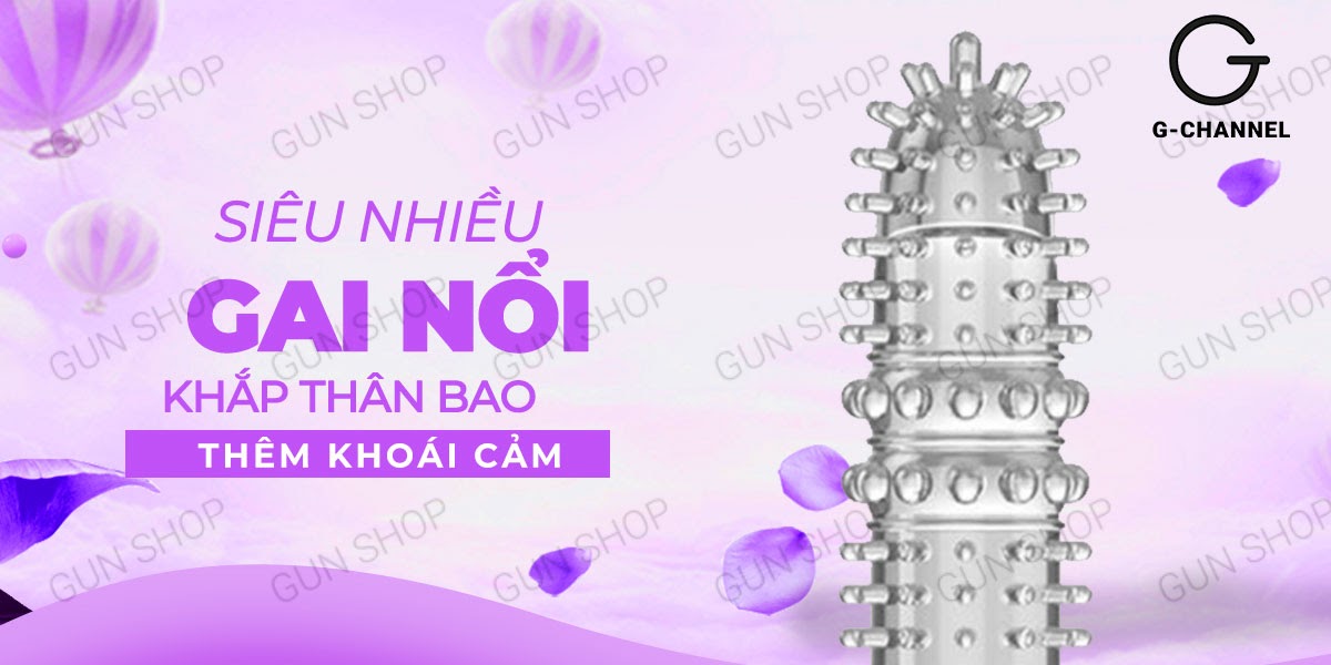 Nơi bán Bao cao su ngón tay Aichao A-spot 4 - Gai nổi lớn - Hộp 1 cái giá sỉ