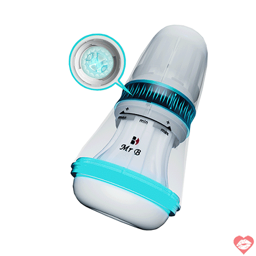 Âm đạo giả Mr B6 rung xoay bú hút tự động toả nhiệt 10 chế độ