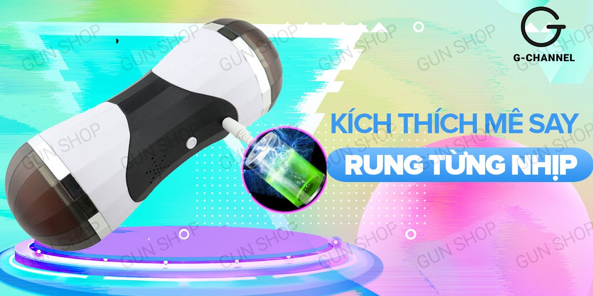 Âm đạo giả Double Head 2 đầu rung rên sống động giá tốt