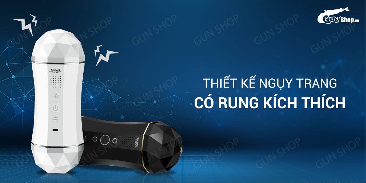 Bảng giá Âm đạo giả 2 đầu ôm khít có rung - Secwell  chính hãng