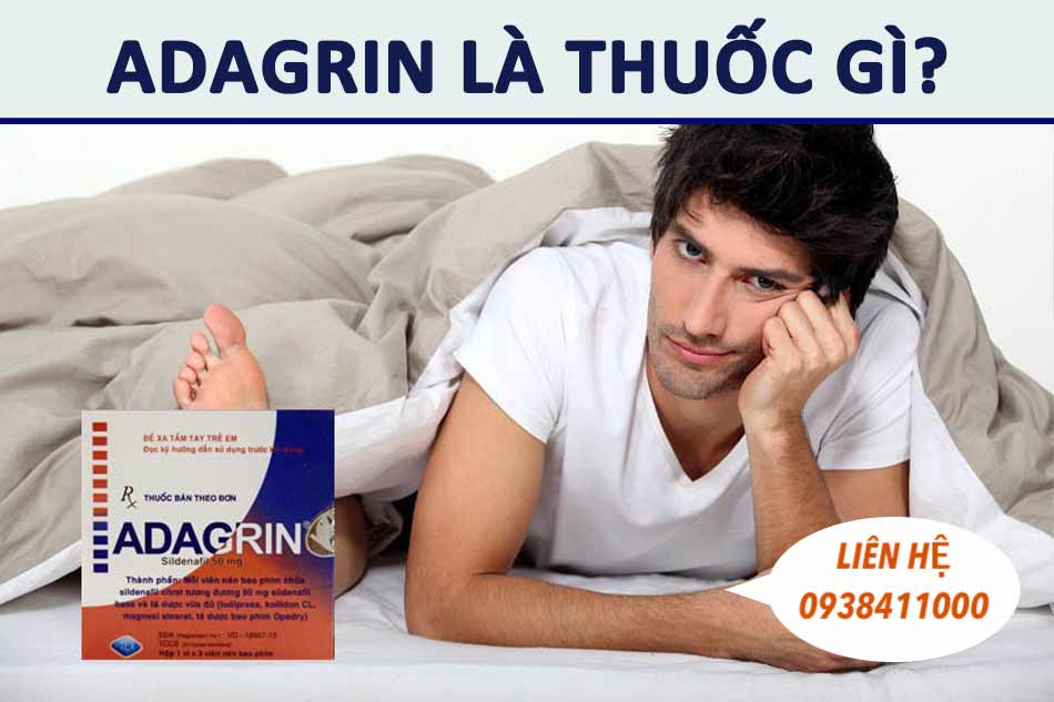 Kho sỉ Viên uống Adagrin 50mg chống xuất tinh sớm làm cương dương kéo dài thời gian giá rẻ