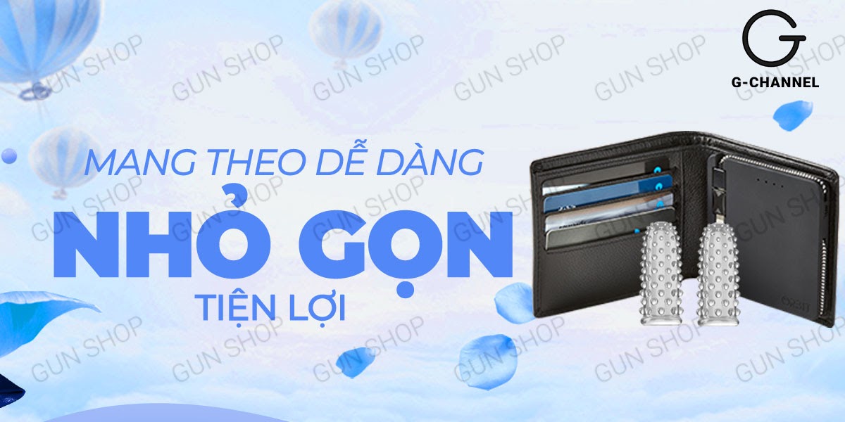 Giá sỉ Bao cao su 2 ngón tay dài Aichao - Gai nổi lớn - Hộp 2 cái giá rẻ