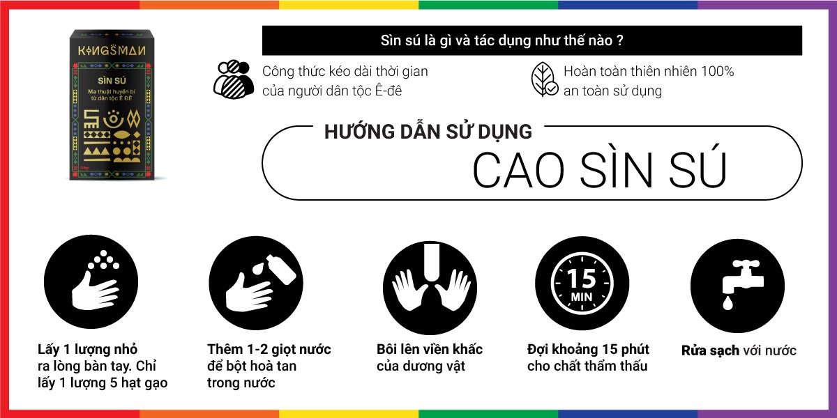  Thông tin Bột sìn sú Kingsman - Kéo dài thời gian - Gói 0.5gr chính hãng