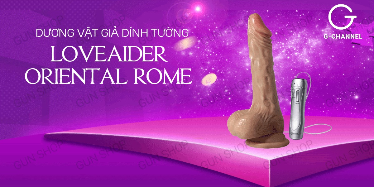  Bỏ sỉ Dương vật giả dính tường - Loveaider Oriental Rome cao cấp